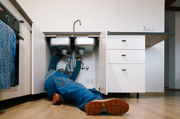 Professional Emergency Plumber technician working in Clark Mills, NY